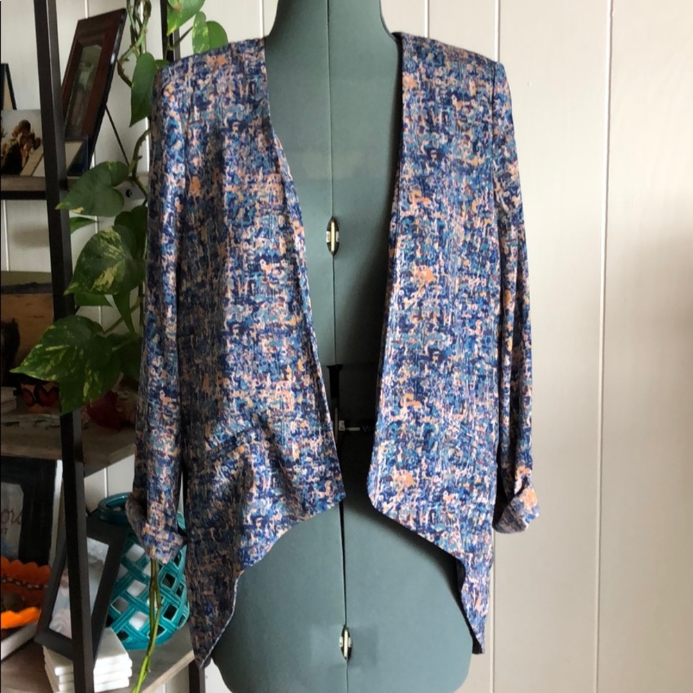 Lush multicolored blazer
